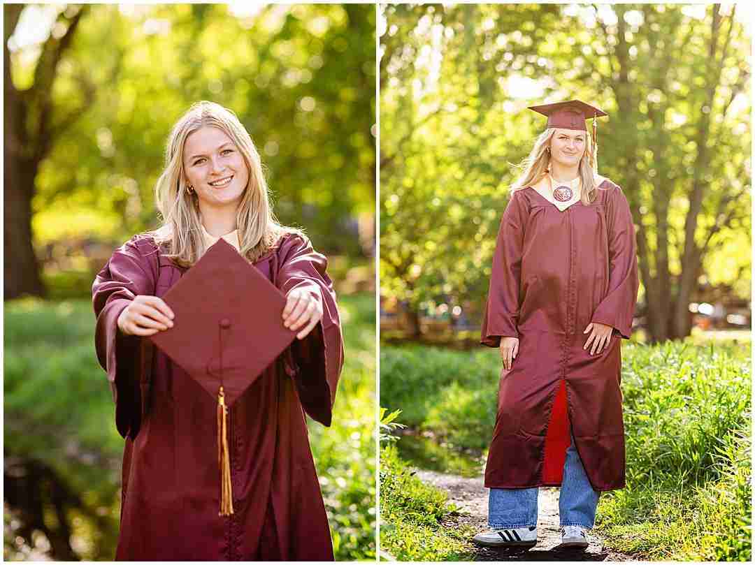Chicago grad photos inspiration with Shalimar B. Photography with award-winning Chicago senior photographer Shalimar B. Photography.