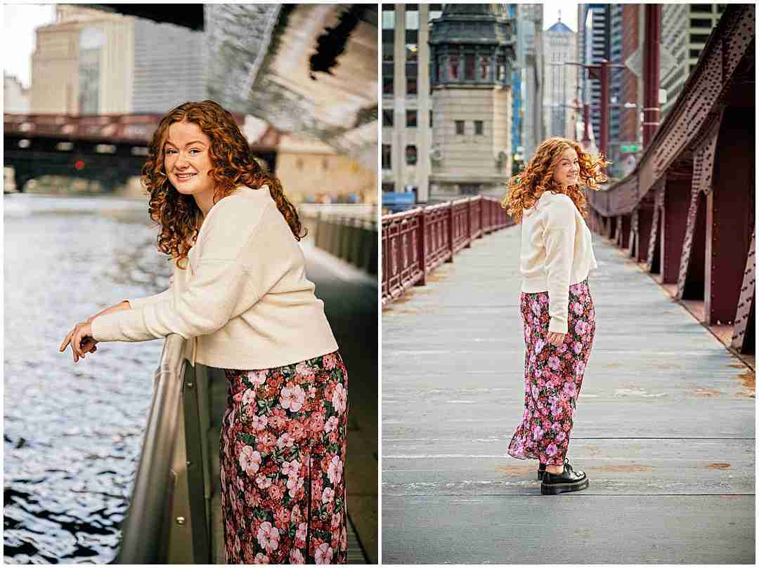 Three go-to locations for senior photos in Chicago with award-winning Chicago senior photographer Shalimar B. Photography.