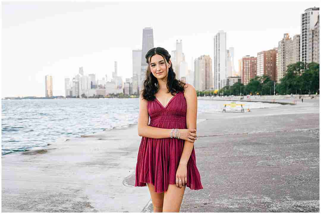 Three go-to locations for senior photos in Chicago with award-winning Chicago senior photographer Shalimar B. Photography.