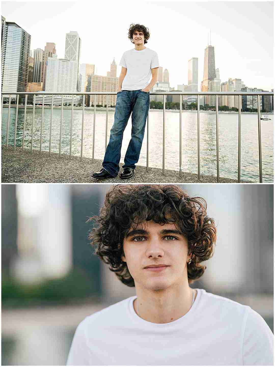 Three go-to locations for senior photos in Chicago with award-winning Chicago senior photographer Shalimar B. Photography.