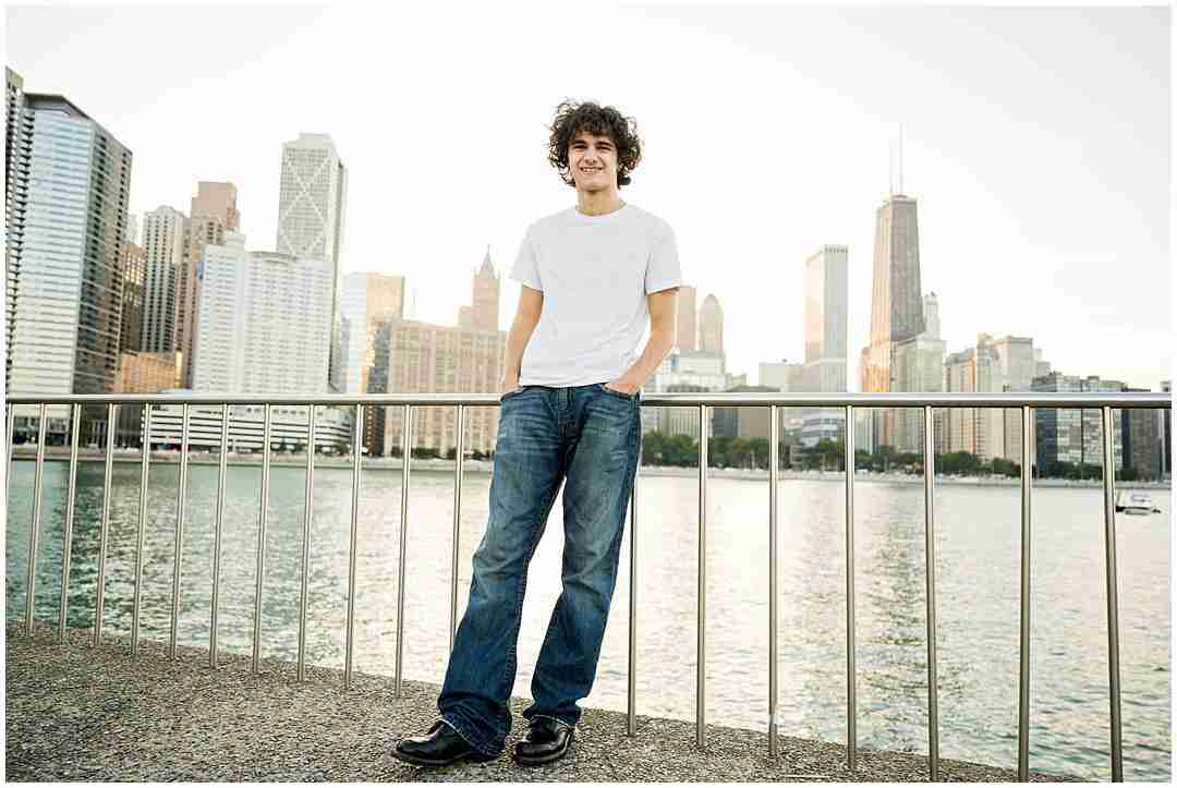 Three go-to locations for senior photos in Chicago with award-winning Chicago senior photographer Shalimar B. Photography.