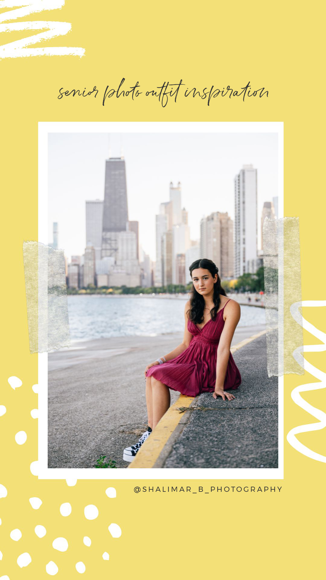Outfit ideas for senior girls from a Chicago senior photographer – Shalimar B. Photography is an award-winning Chicago senior photographer.