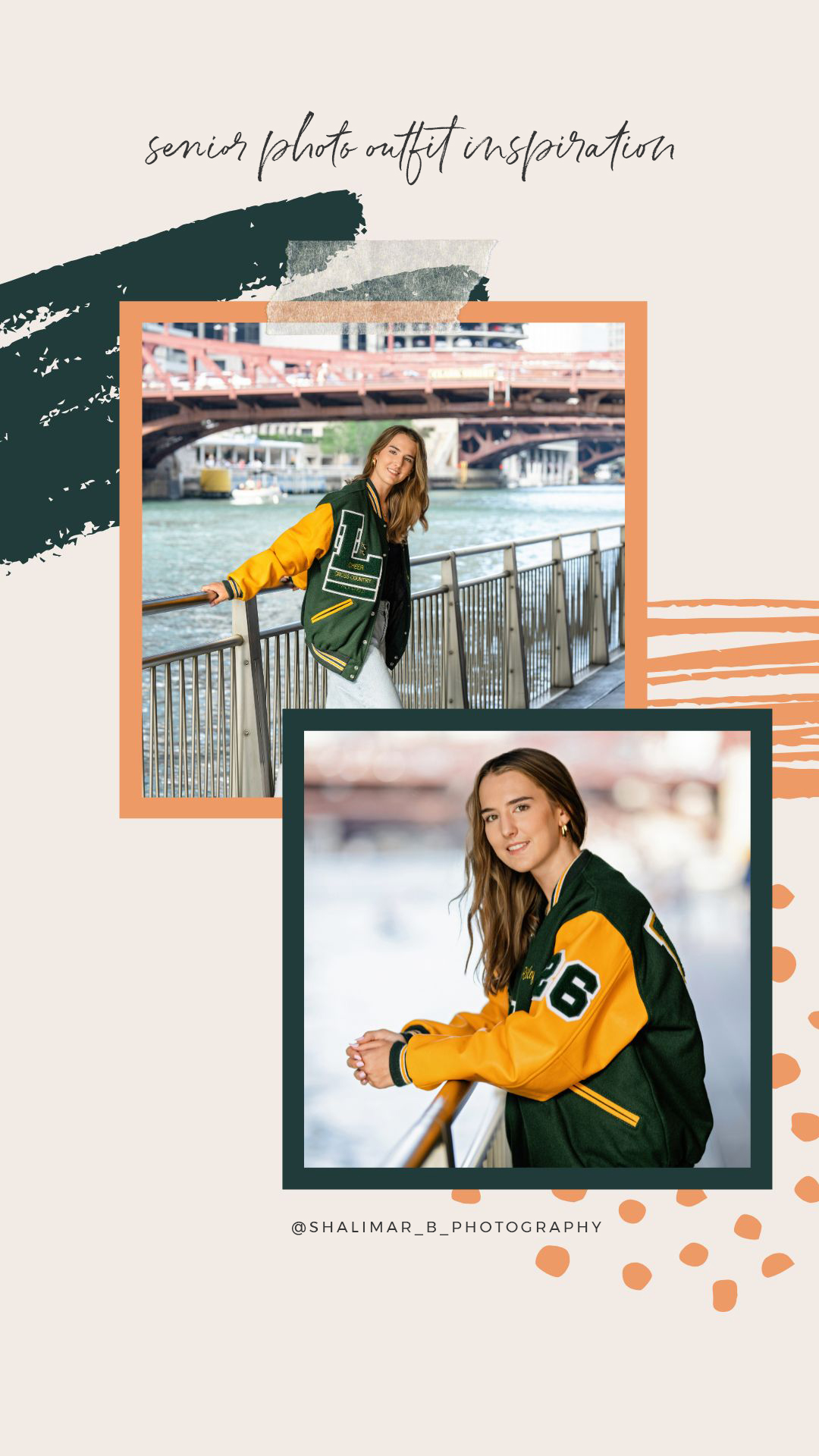 Outfit ideas for senior girls from a Chicago senior photographer – Shalimar B. Photography is an award-winning Chicago senior photographer.