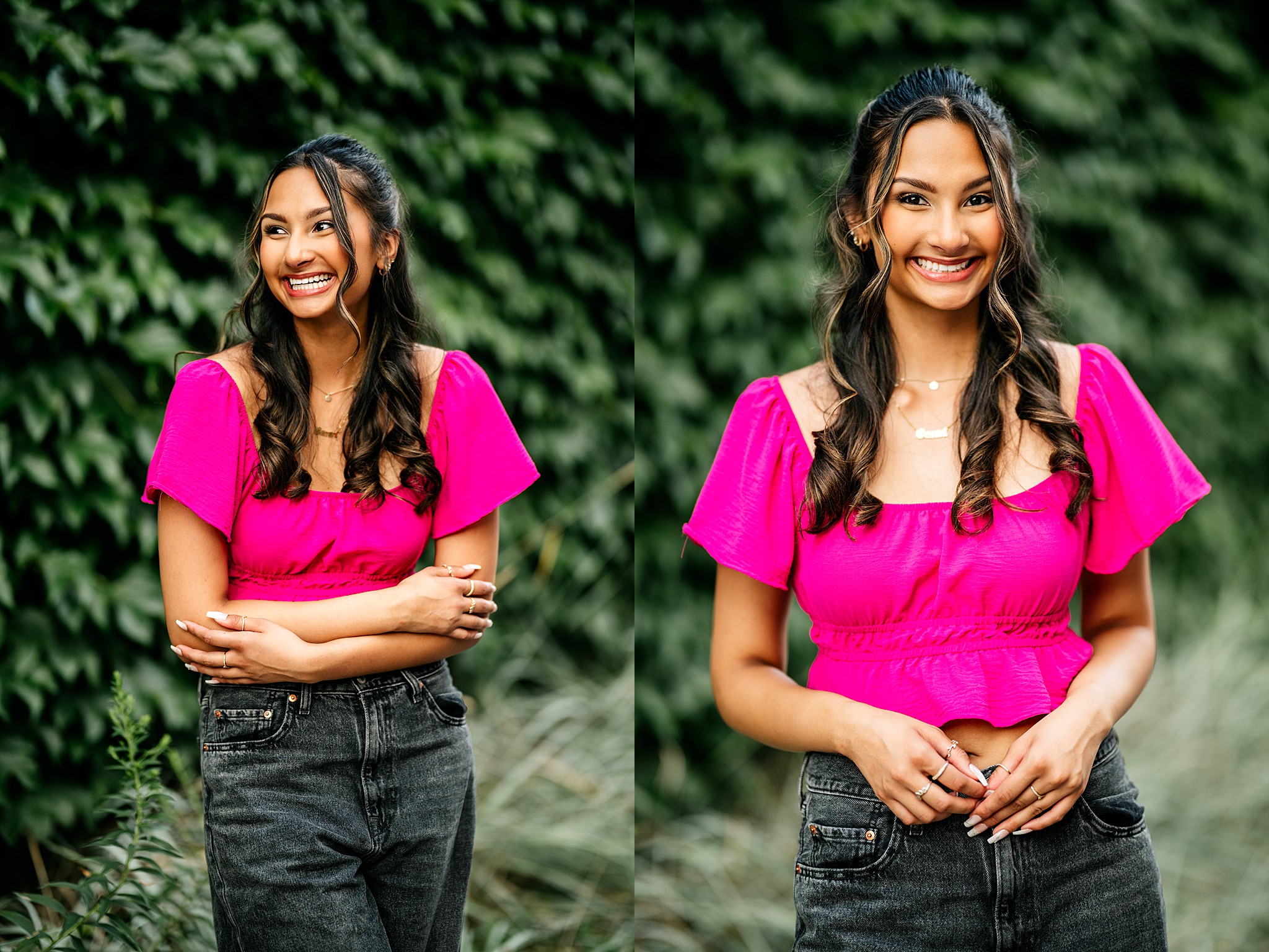 Senior Photo Inspo: How Adding Color Elevates Your Senior Photos with award-winning Chicago senior photographer Shalimar B. Photography.