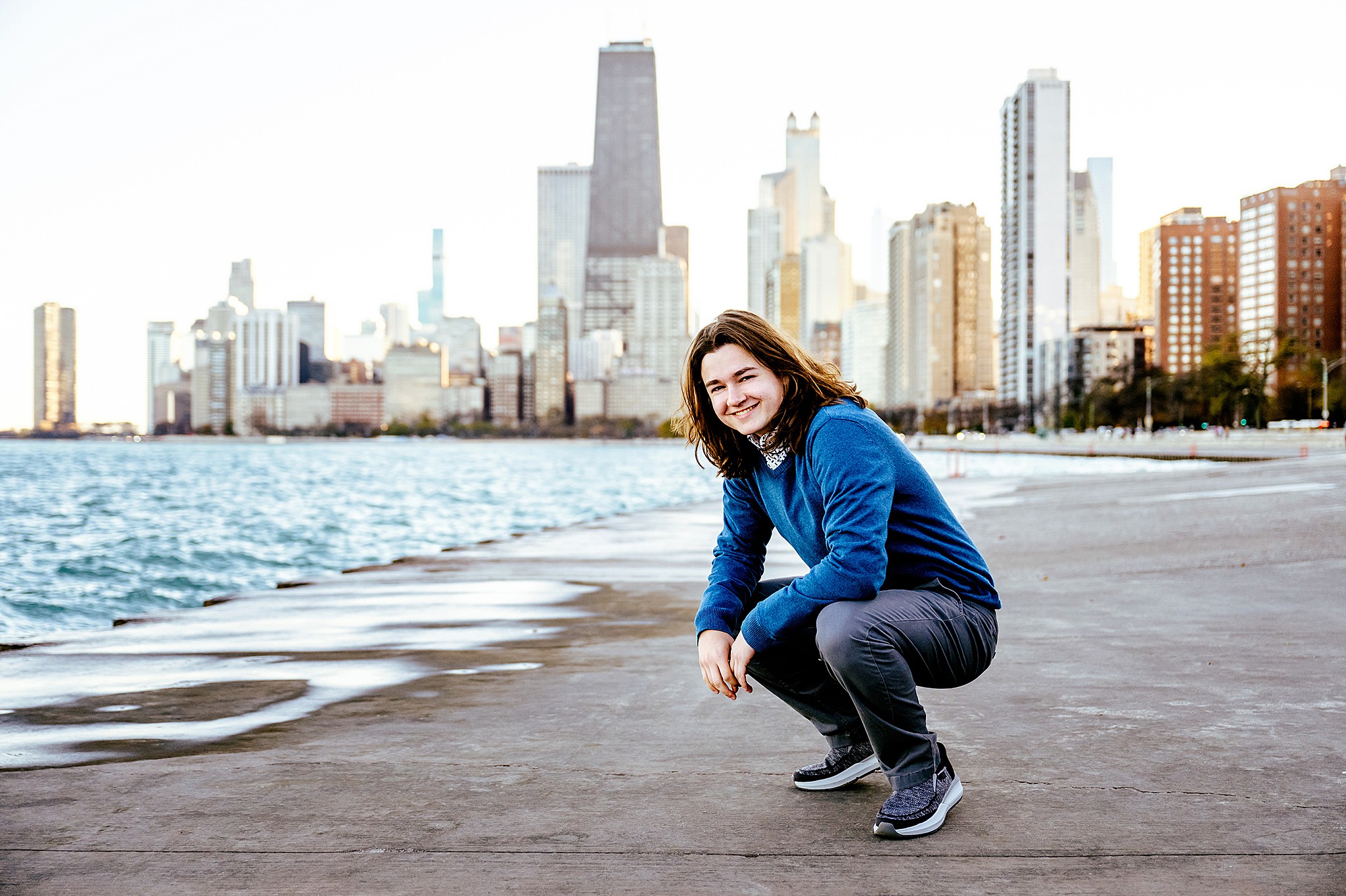 How to add personality to your Chicago senior photos with award-winning Chicago senior photographer Shalimar B. Photography.