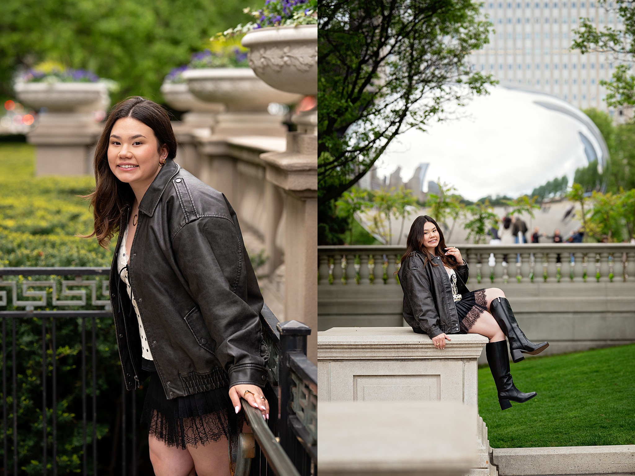 The SBP Outfit Guide for Your Chicago Senior Photos with award-winning senior photographer Shalimar B. Photography.